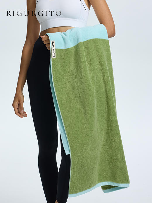「拼色」RIGURGITO Gelato系列40支丝柔纺浴巾80*150cm  Ehand 商品图11