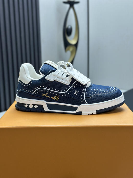 春季特惠💰650 LV 公司级 # 驴牌 Trainer 低帮休闲板鞋 商品图8