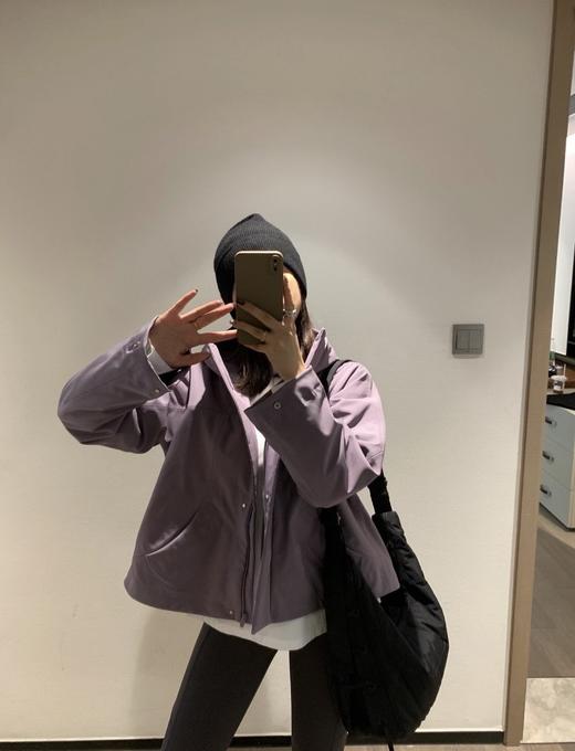 一店k （好东西！贸易公司订单货！）加绒小雨衣 | RepelShell 三防面料 背部抽绳加绒压胶冲锋衣全新冷热压胶工艺 不起皱  版型长短也哇塞  比例超赞！ 商品图4