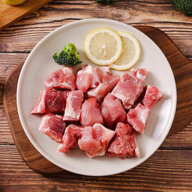 家佳康无抗亚麻籽猪汤骨800g 排骨平替 国产猪肉生鲜 中粮出品