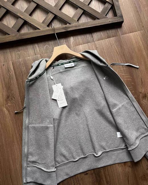 F030469女装新款柔软时尚舒适连帽衫小短款设计拉链卫衣外套 商品图12