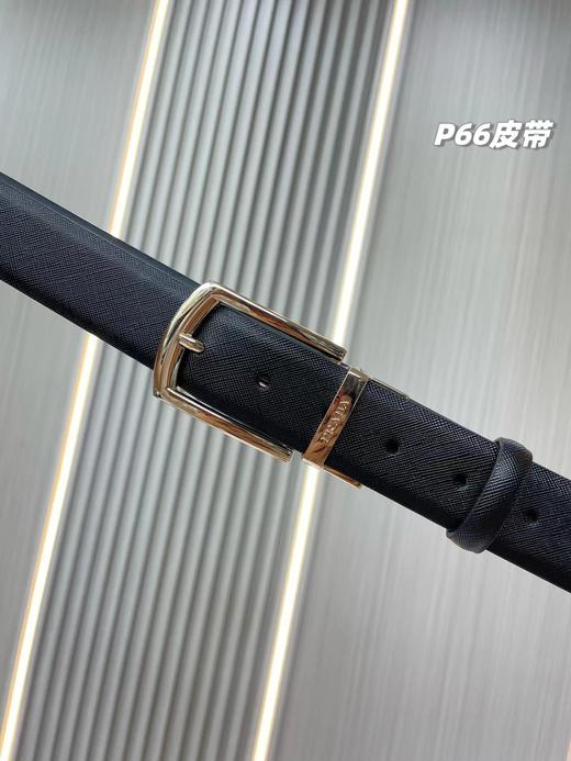 F0304107礼盒装新款男士双扣双面腰带一盒搭配2个可旋转扣头皮带 商品图14