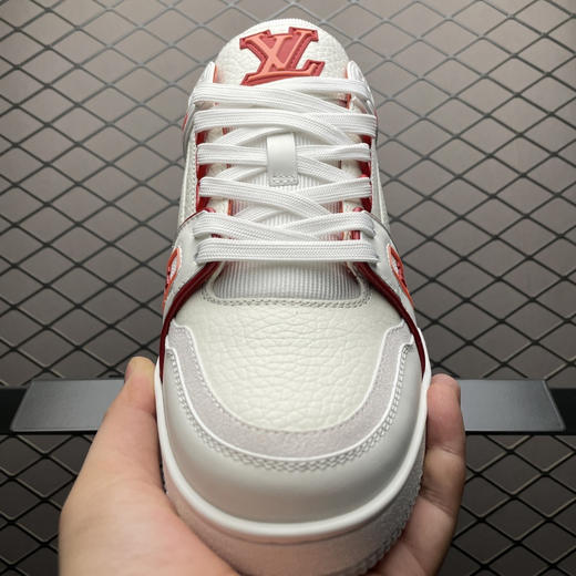 春季特惠💰720 LV 纯原版本 # 驴家 Trainer 低帮休闲板鞋 商品图7
