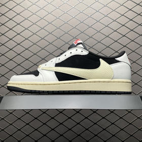 春季特惠💰430 公司级 # Travis Scott x Air Jordan 1 AJ1乔1低帮倒钩