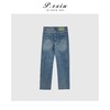 03-2潘依绣丁丁宠粉PanYiXiu/潘依绣100%棉韩系休闲百搭水洗直筒牛仔裤 Q1655 商品缩略图2