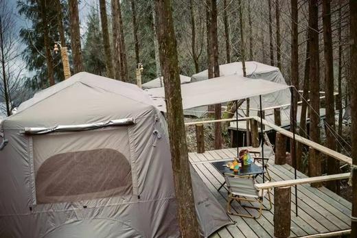 3.15前减200！4.1/4.2/4.5少位！2天1夜一价包【崇州·琉璃坝-熊猫科考&萤火虫季】 1大1小限时899元！探索大熊猫国家公园核心区、畅游萤火之森，住野奢帐篷，吃战斧牛排，酿桂花酒，挖笋 商品图4