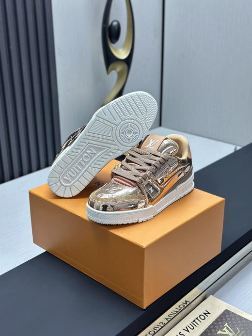 春季特惠💰650 LV 公司级 # 驴牌 Trainer 低帮休闲板鞋 商品图2