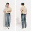 森柔|森马牛仔裤男夏季凉感天丝阔腿裤2026新款松紧腰头长裤百搭 商品缩略图4