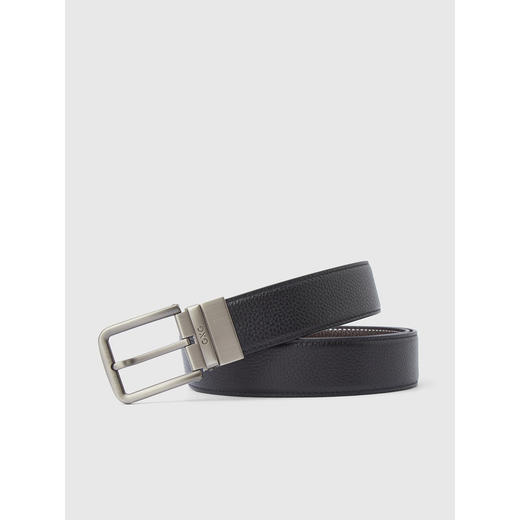 GXG通勤皮带简约针扣男士腰带商务休闲黑色裤带皮带热卖 商品图3