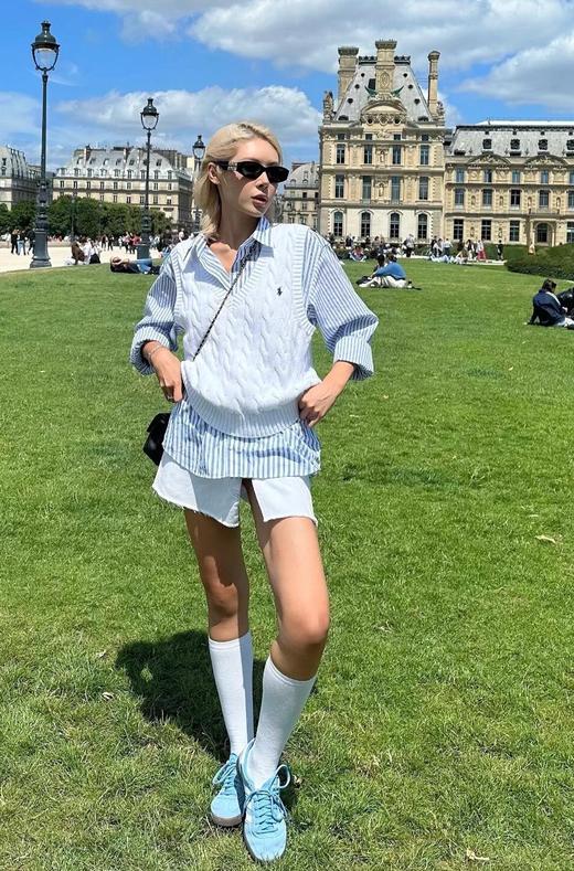 中性款绞花针织衫背心马甲ba 商品图3