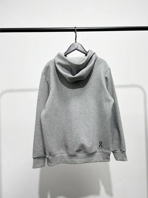 F0304123加绒款新型奥粒绒速干弹力面料胸前大标日常百搭连帽卫衣 商品图3