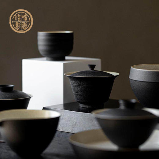 暗香疏影/老岩泥手拉胚诧寂风纯手工粗陶功夫茶具 商品图3
