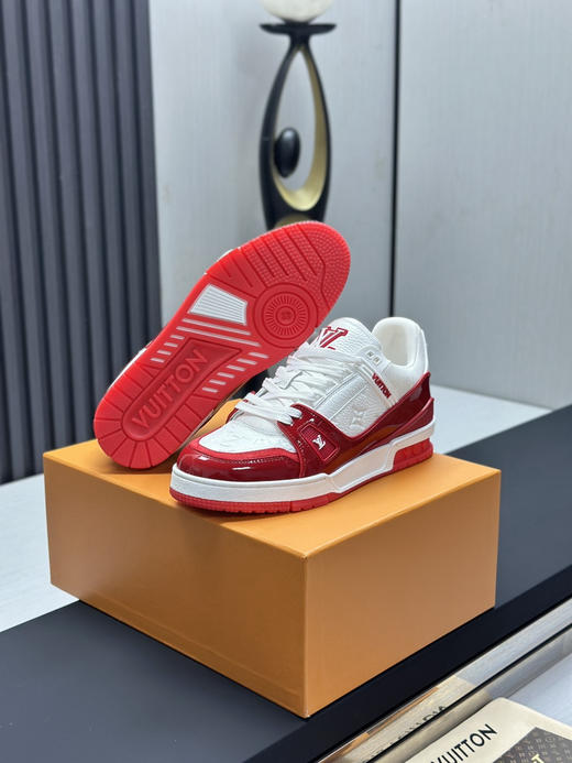 春季特惠💰650 LV 公司级 # 驴牌 Trainer 低帮休闲板鞋 商品图5
