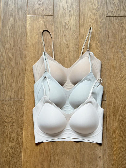 26无痕无钢圈——天丝莫代尔细肩带【套头】支撑文胸内衣 商品图10