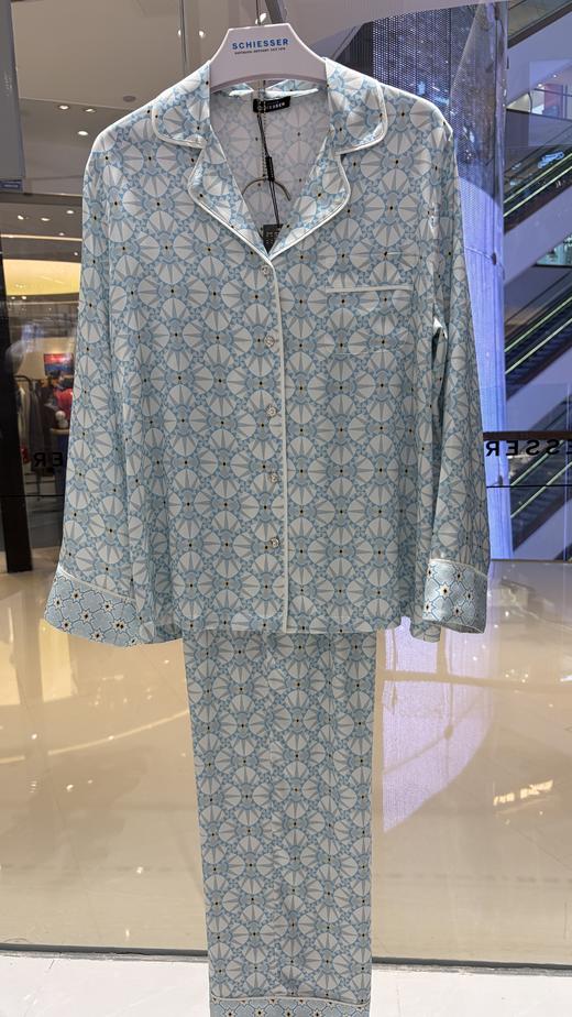 【100%桑蚕丝套装】SCHIESSER德国舒雅 铂雅女士高端真丝家居套装 91/22897H 商品图3