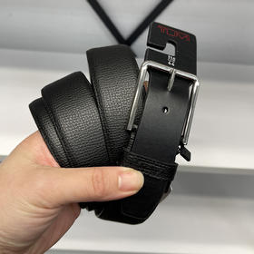 法国产 TUMI/途明 男士商务休闲针扣皮带腰带