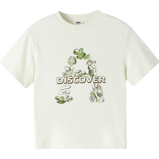 【实体店同款】男童圆领短袖针织衫夏季新款安奈儿童装AB621117 商品图6