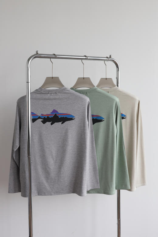 N530 八塔Pata C1鱼标印花速干长袖 CX254 商品图5