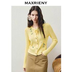 MAXRIENY  小黄开衫MC86JA800