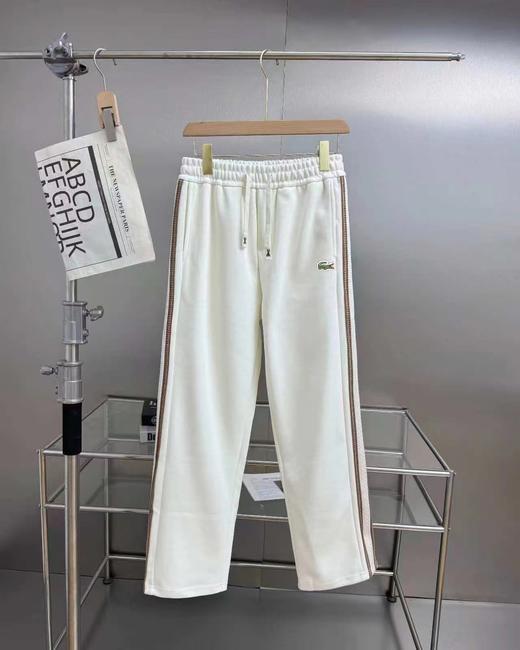 F030493春季新款运动休闲系带彩色织带卫裤百搭纯色直筒宽松长裤 商品图2