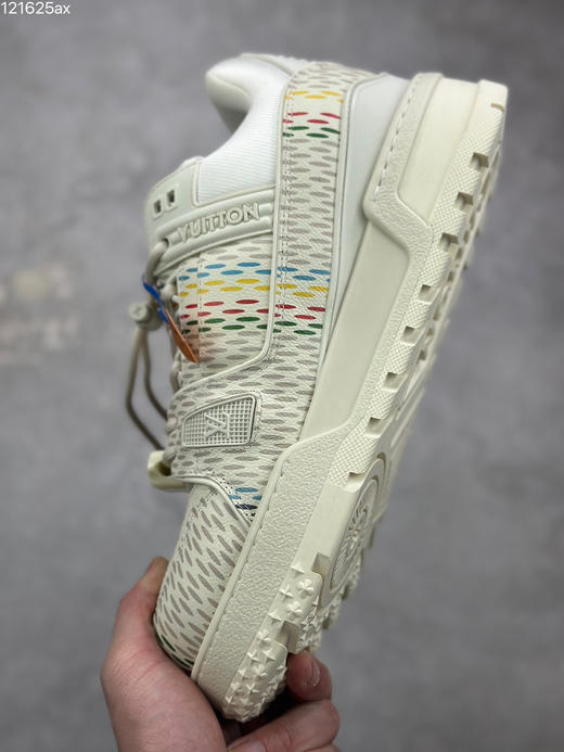 春季特惠💰650 LV 公司级 # 驴牌 Trainer Maxi 胖丁低帮休闲板鞋 商品图6