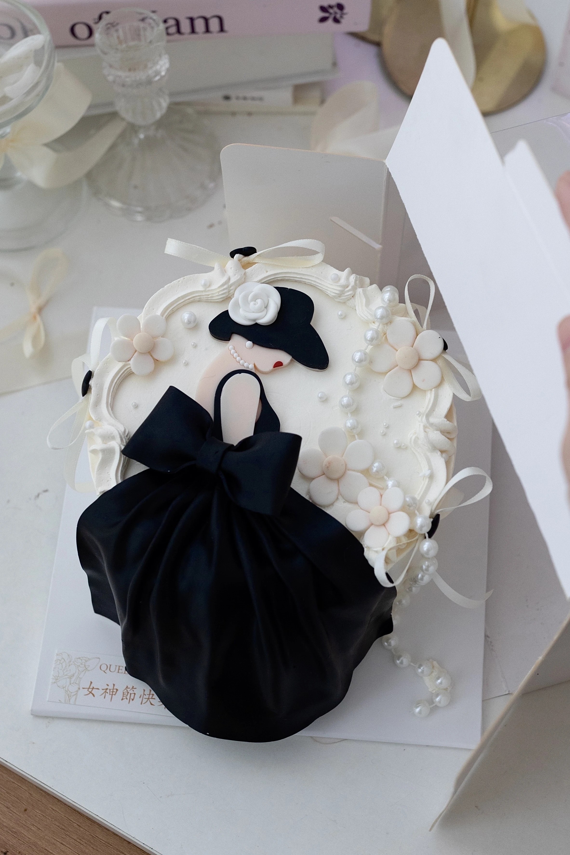 女神黑色礼服（高级赫本风）