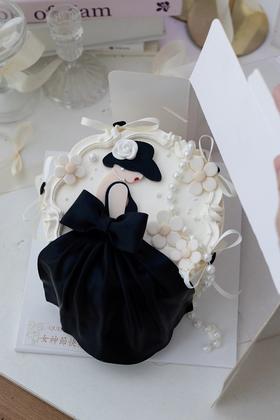 女神黑色礼服（高级赫本风）