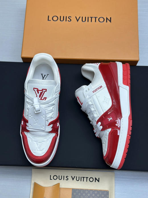春季特惠💰650 LV 公司级 # 驴牌 Trainer 低帮休闲板鞋 商品图7