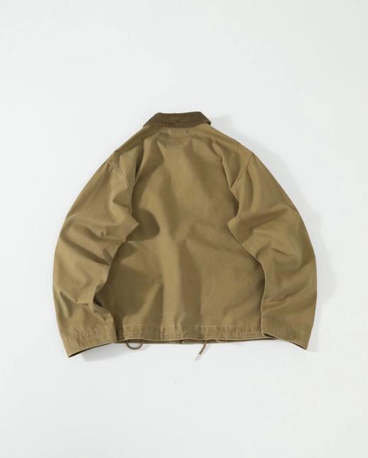 F030444三色齐发灯芯绒领拉链复古舒适工装甲板服外套夹克 商品图14