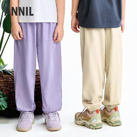 【实体店同款】男女童全腰梭织单裤夏季新款安奈儿童装AM626053