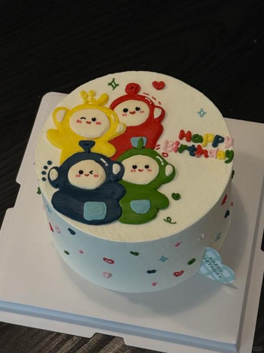 多款式~天线宝宝手绘翻糖卡通蛋糕-低糖处理无添加 商品图5