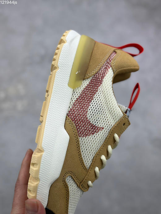 春季特惠💰450 公司级 # Tom Sachs x NK Craft Mars Yard 2.0 联名宇航员神游太空百搭休闲运动透气慢跑鞋“复古做旧黄红勾”权志龙同款 商品图5
