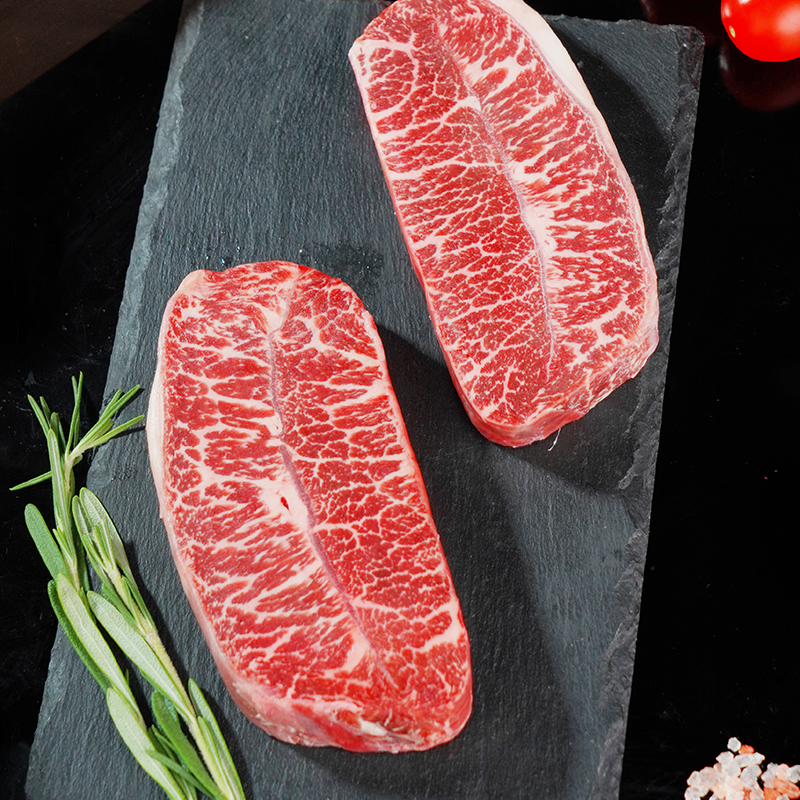 帕莱农 澳洲和牛M4-5雪花牛排1000g 顺丰到家