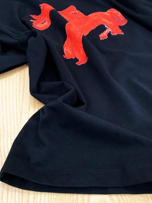 【高品质私服】【JN童趣生肖小马黑色T恤】遮肉显瘦肩线下移，完美遮住拜拜肉G1650-CC【无标出货 介意慎拍】 商品图8