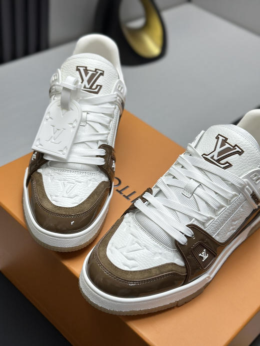 春季特惠💰650 LV 公司级 # 驴牌 Trainer 低帮休闲板鞋 商品图4