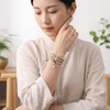 「粉黛佳人」星月菩提手链 新中式原创饰品 简约高级感 商品缩略图2