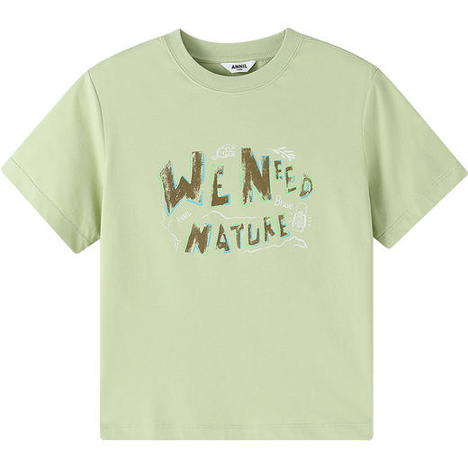 【实体店同款】男童圆领短袖针织衫夏季新款安奈儿童装AB621033 商品图6