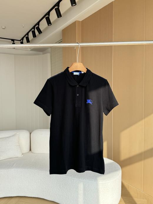 BUR战马刺绣珠地棉质短䄂男士T恤polo衫 商品图6