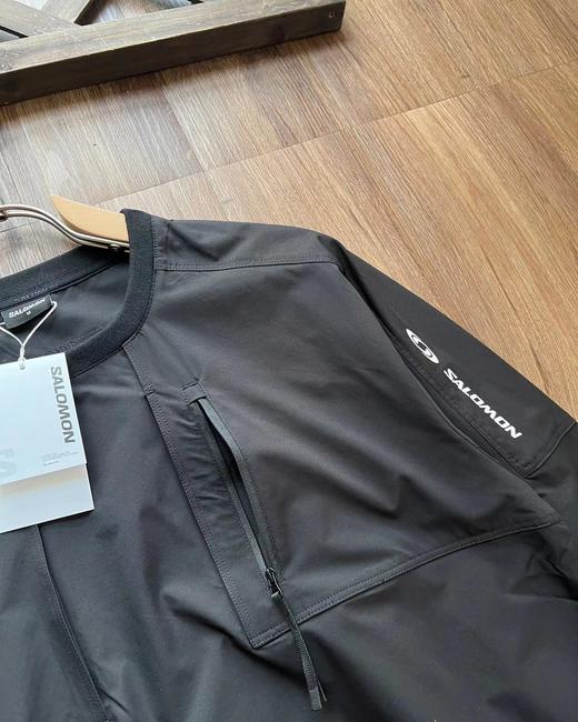 F0304104男款春夏休闲透气潮流圆领百搭宽松版型藏肉显腿长卫衣 商品图12