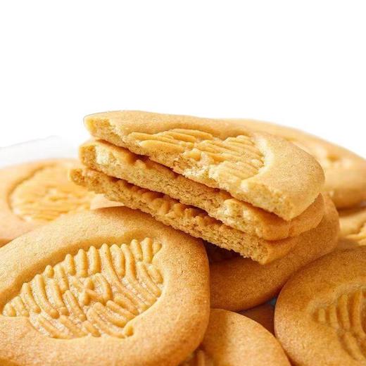 【无糖】益生元猴头菇小米饼干奶香酥脆营养代餐早餐粗粮高膳食糕点800克/盒 商品图5