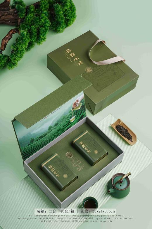 新款【溪涧.毛尖2听.绿】22元1套.整箱16套.整箱包邮 商品图1