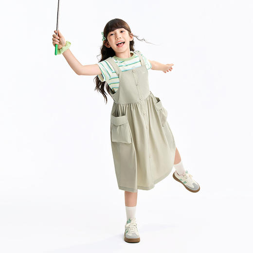 女童连衣裙夏季新款安奈儿童装EG623540 商品图3