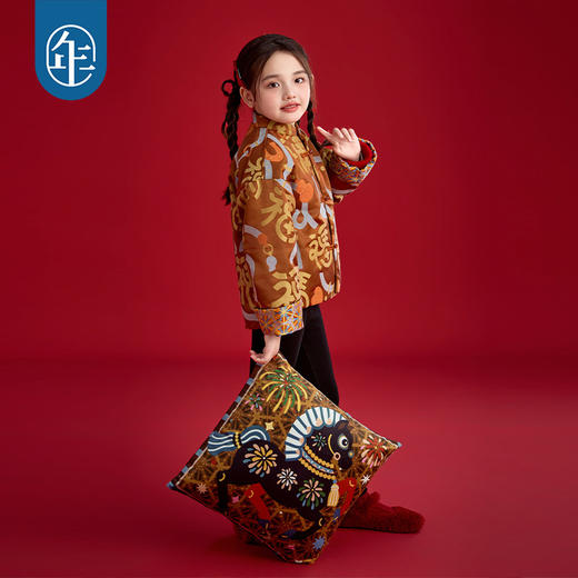 【盛世跃马抱枕】年衣童装抱枕25年新品原创中式国风生肖马年靠枕 商品图4