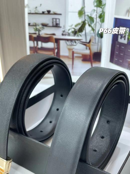 F0304107礼盒装新款男士双扣双面腰带一盒搭配2个可旋转扣头皮带 商品图10