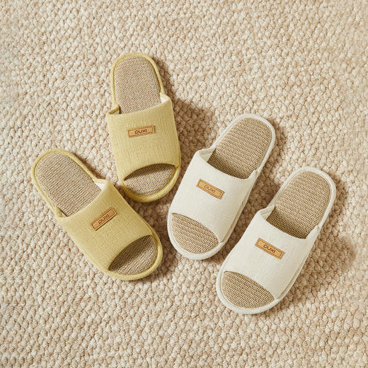 朴西语柔静音亚麻拖鞋男女2026春夏新款吸汗防滑居家四季拖鞋 商品图5