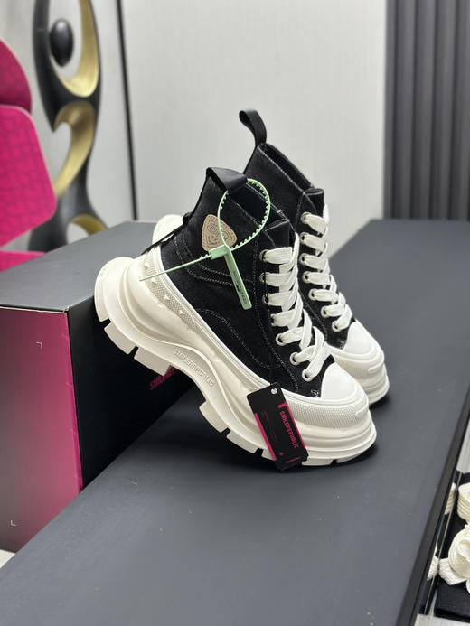 春季特惠💰450 新款厚底高帮 # SMILEREPUBLIC 厚底帆布鞋系列 商品图3