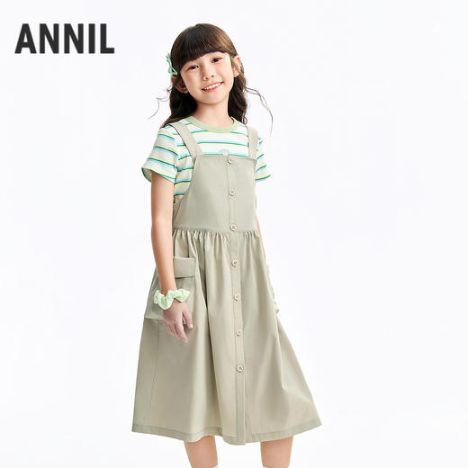 女童连衣裙夏季新款安奈儿童装EG623540 商品图1