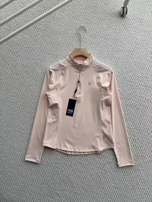 F030476立领青春减龄柔软亲肤收腰时髦长袖打底衣拼接剪裁上衣 商品图8