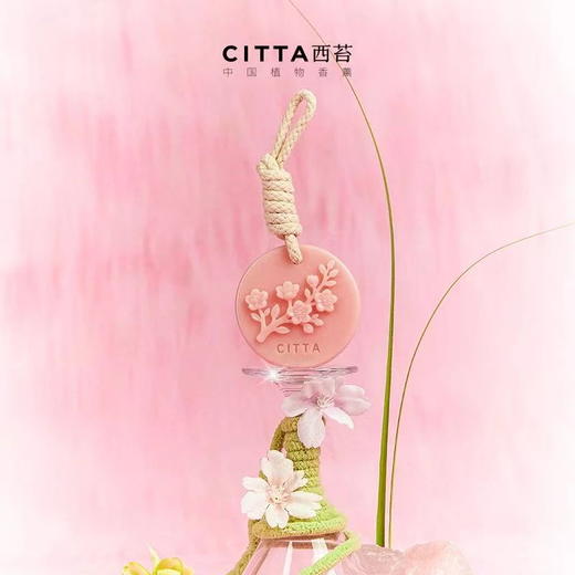 CITTA/西苔桃花衣柜香薰香片蜡片净化空气持久留 商品图1