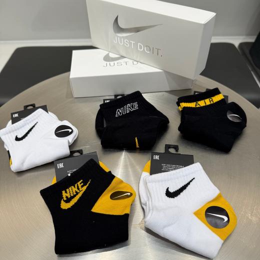 新年第一福利款！NIKE男袜礼盒袜 短袜五双装，耐克袜子 商品图4